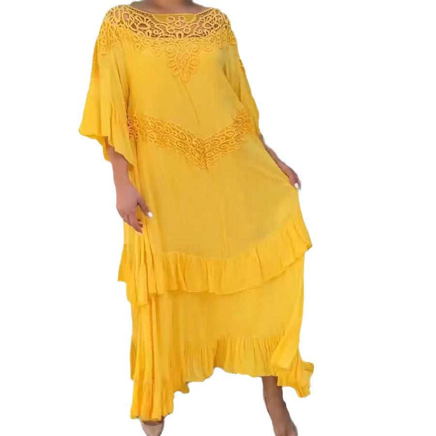 Jugendliches Off-Shoulder Maxikleid – Bild 2 | LuxeStyle