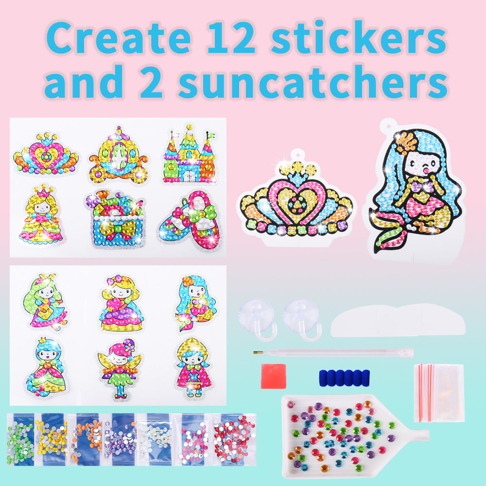 5D Laser Diamant Sticker für Kinder