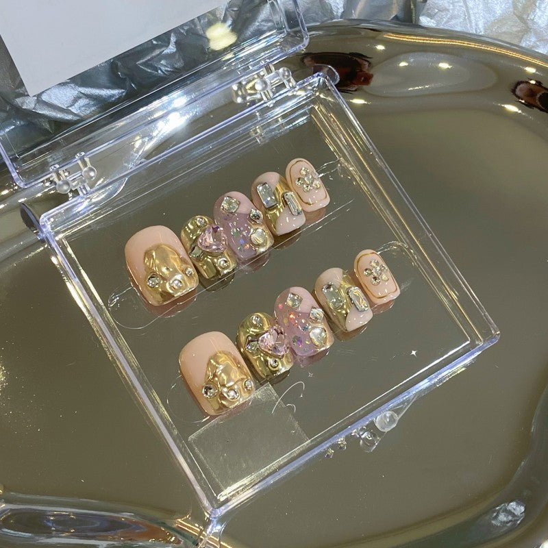 Baby Pink Kunstnägel zum Aufkleben – Bild 12 | LuxeStyle