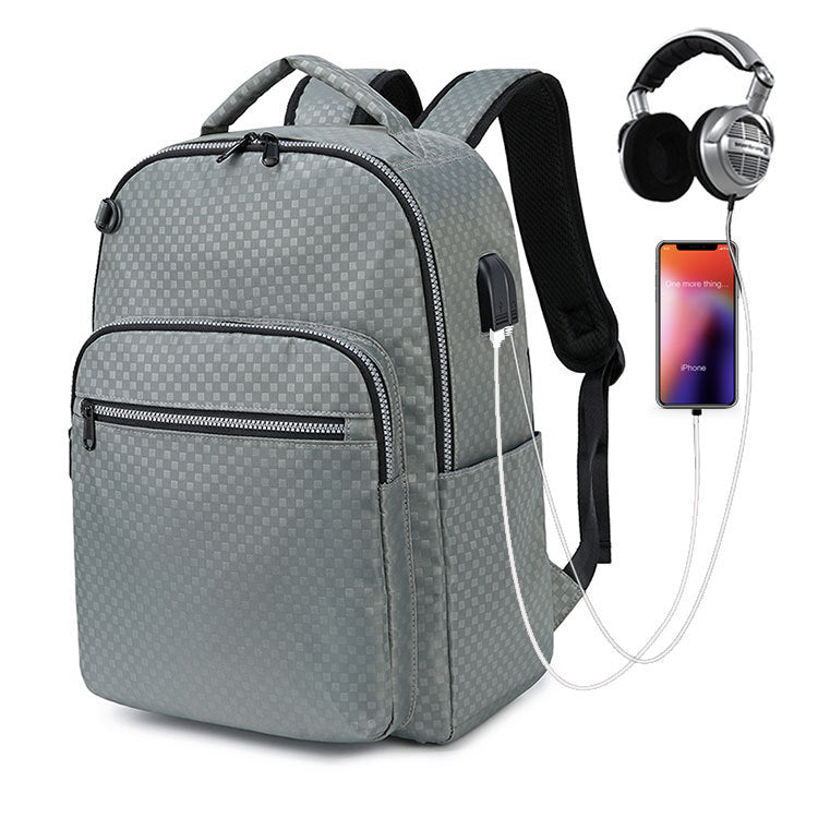 Business-Rucksack aus Oxford-Stoff, mittelgross – Bild 3 | LuxeStyle