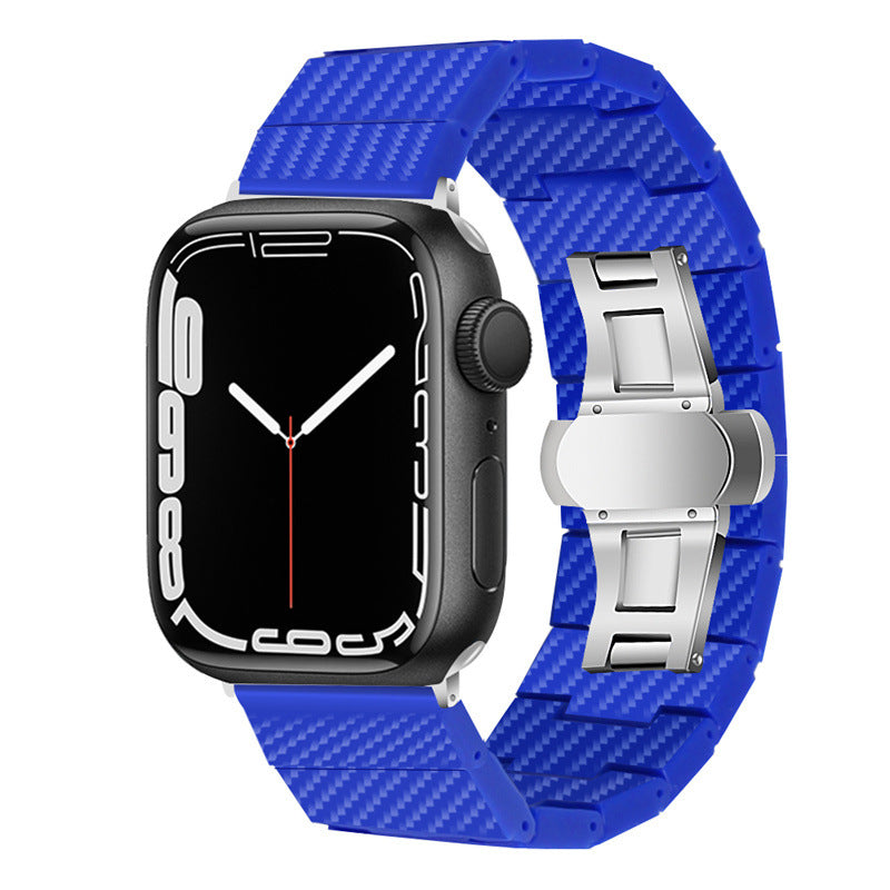 Uhrenarmband mit Karbonfaser-Textur – Bild 6 | LuxeStyle