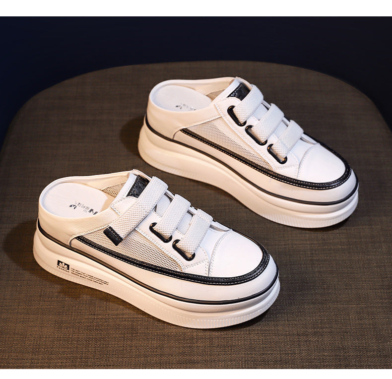Damen-Halbslipper mit verdecktem Keilabsatz – Bild 1 | LuxeStyle