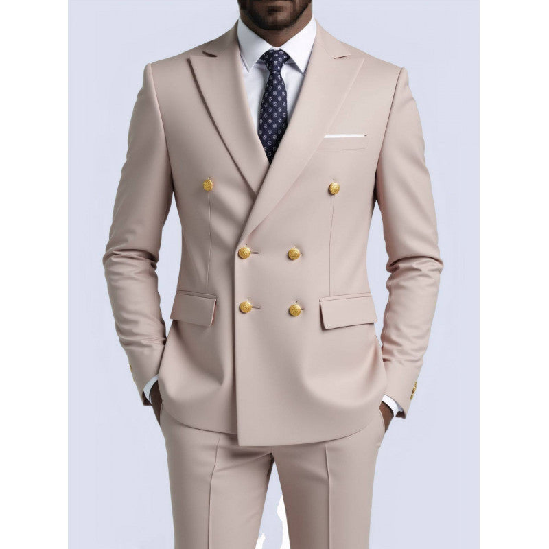 Doppelreihiger Casual Blazer für Herren – Ansicht 2