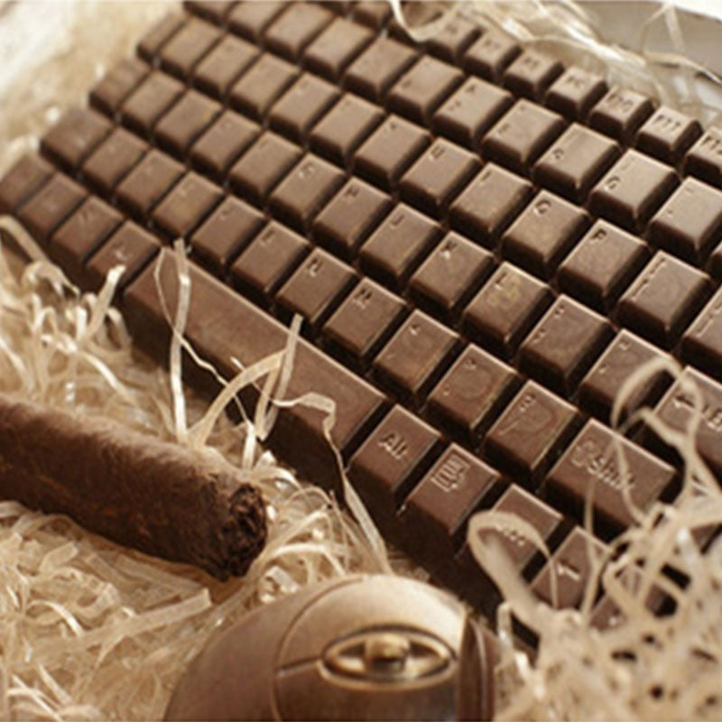 Schokoladen‑Keyboard‑Form | LuxeStyle