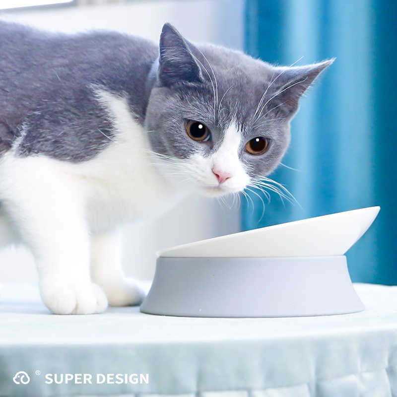 Katzen-Schüssel für gesunde Halswirbelsäule