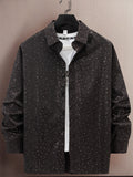 Langarmhemd mit Tupfen-Print – Bild 11 | LuxeStyle