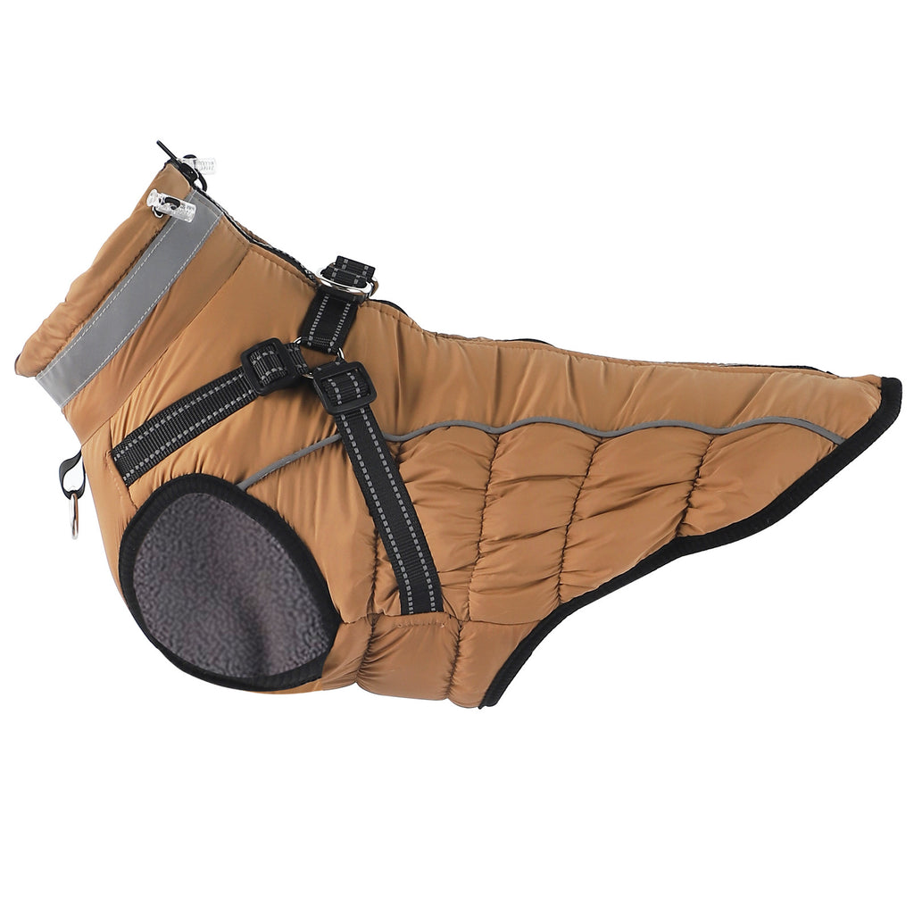 Reflektierender Hundemantel mit Fleece | LuxeStyle