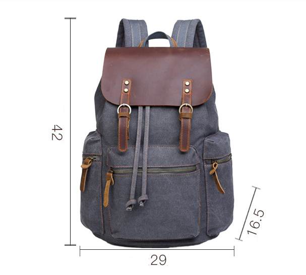 Canvas Rucksack – Bild 5 | LuxeStyle
