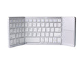 Ultra-dünne, faltbare Bluetooth-Tastatur mit Touchpad