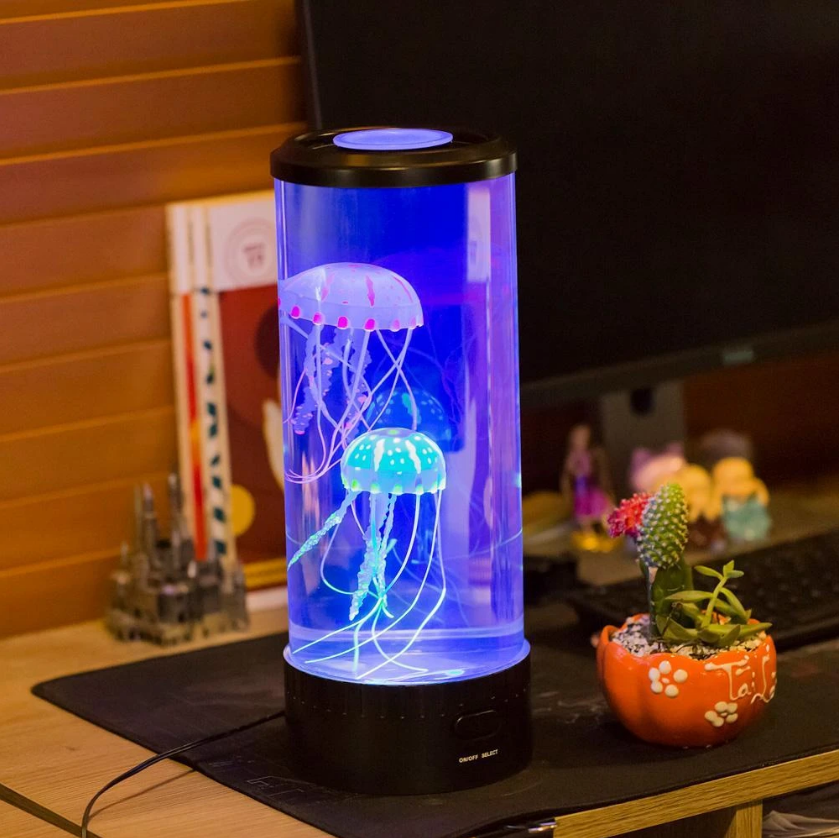 LED Quallen-Aquarium-Lampe