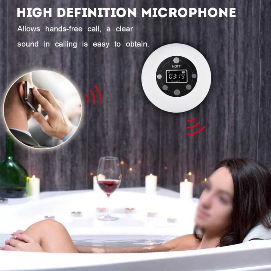 Wasserdichter Bluetooth Lautsprecher für das Bad – Bild 4 | LuxeStyle