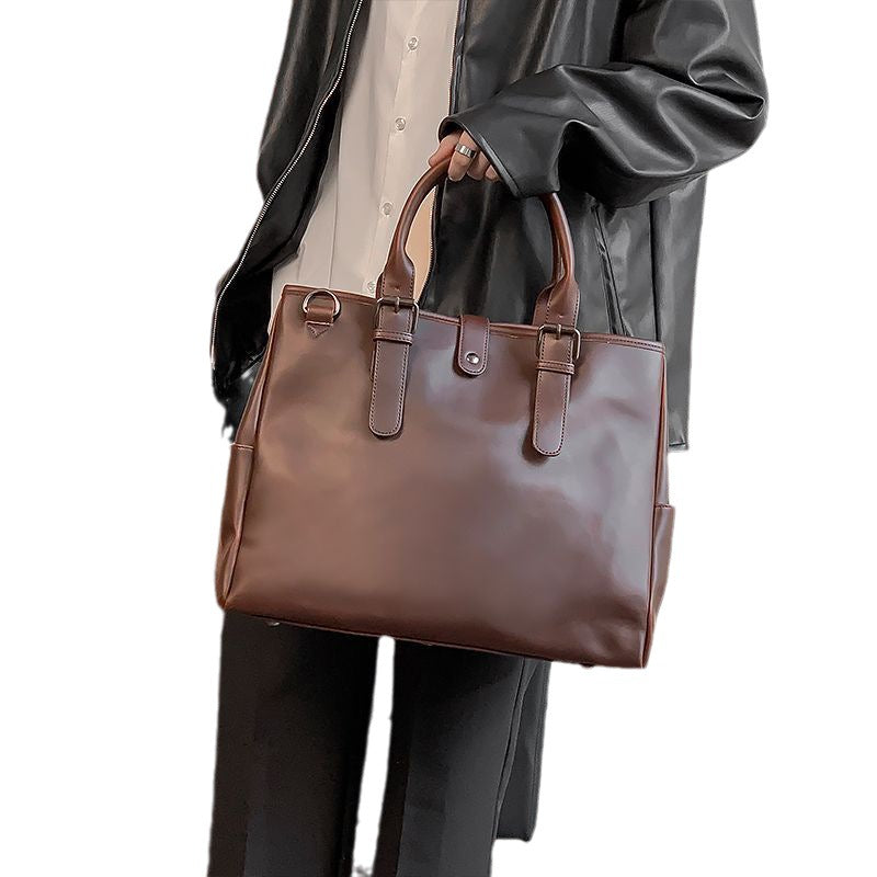 Business-Umhängetasche im Retro-Stil | LuxeStyle