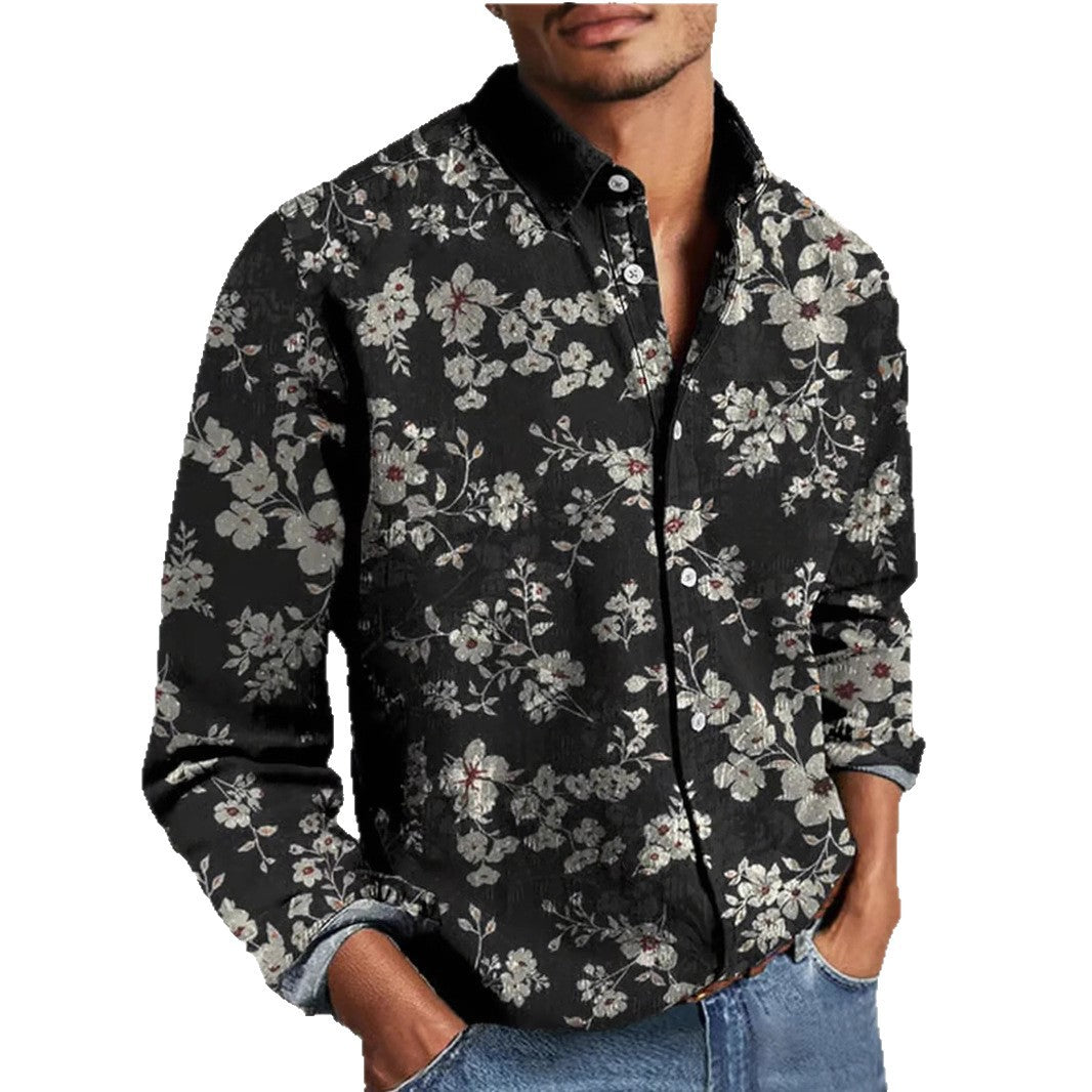 Herren Langarmhemd im Retro-Look – Bild 4 | LuxeStyle