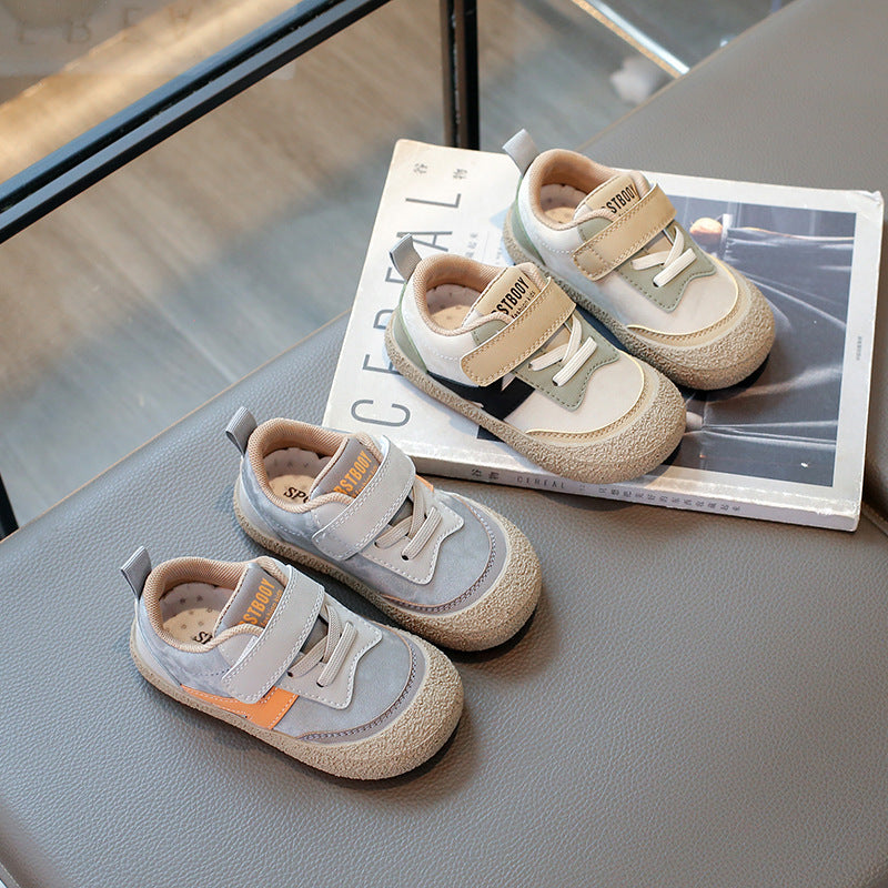 Kinder-Sneakers mit Klettverschluss