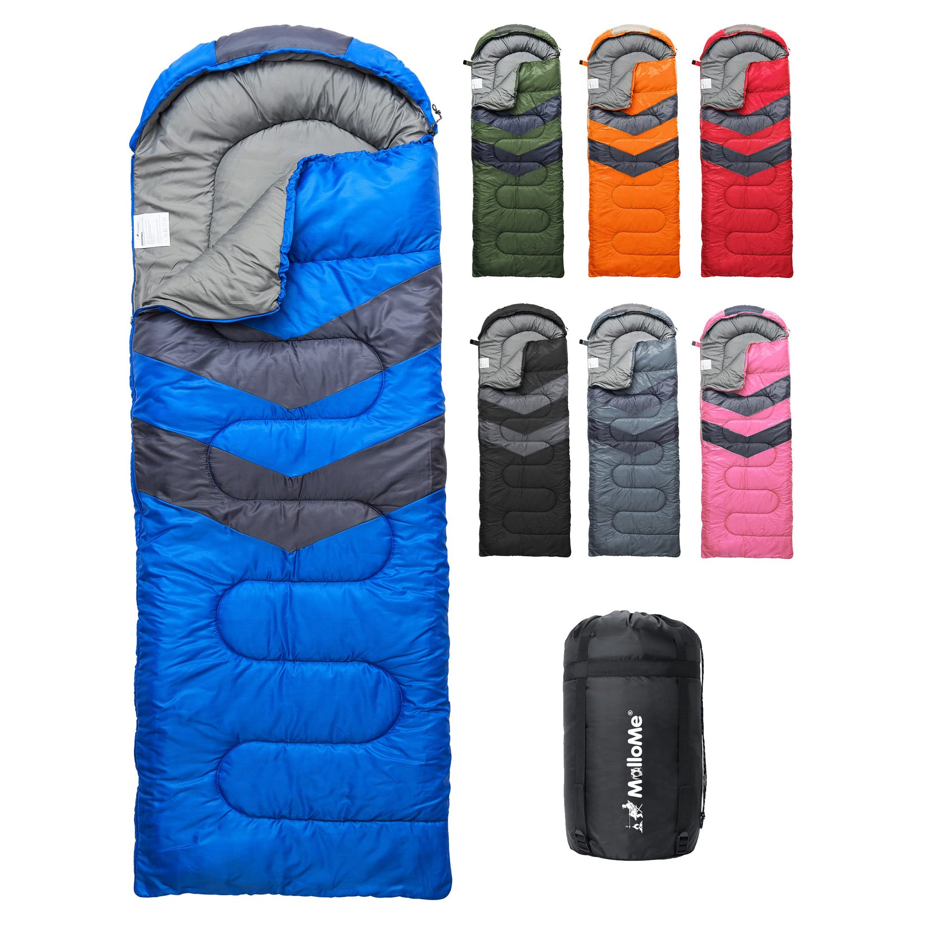 Portable Schlafsack mit Kapuze
