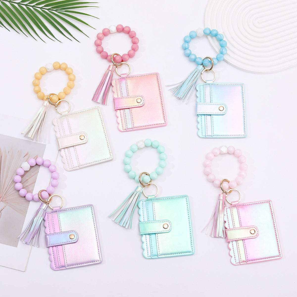 Buntes Laser-Gradienten-Kartenetui – Bild 2 | LuxeStyle
