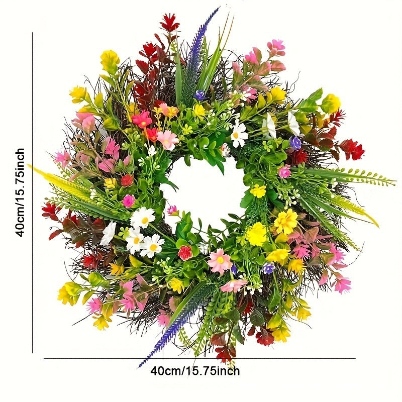 Girlande mit simulierten Wildblumen – Bild 8 | LuxeStyle