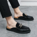 Lässiger Leder-Slipper für Herren
