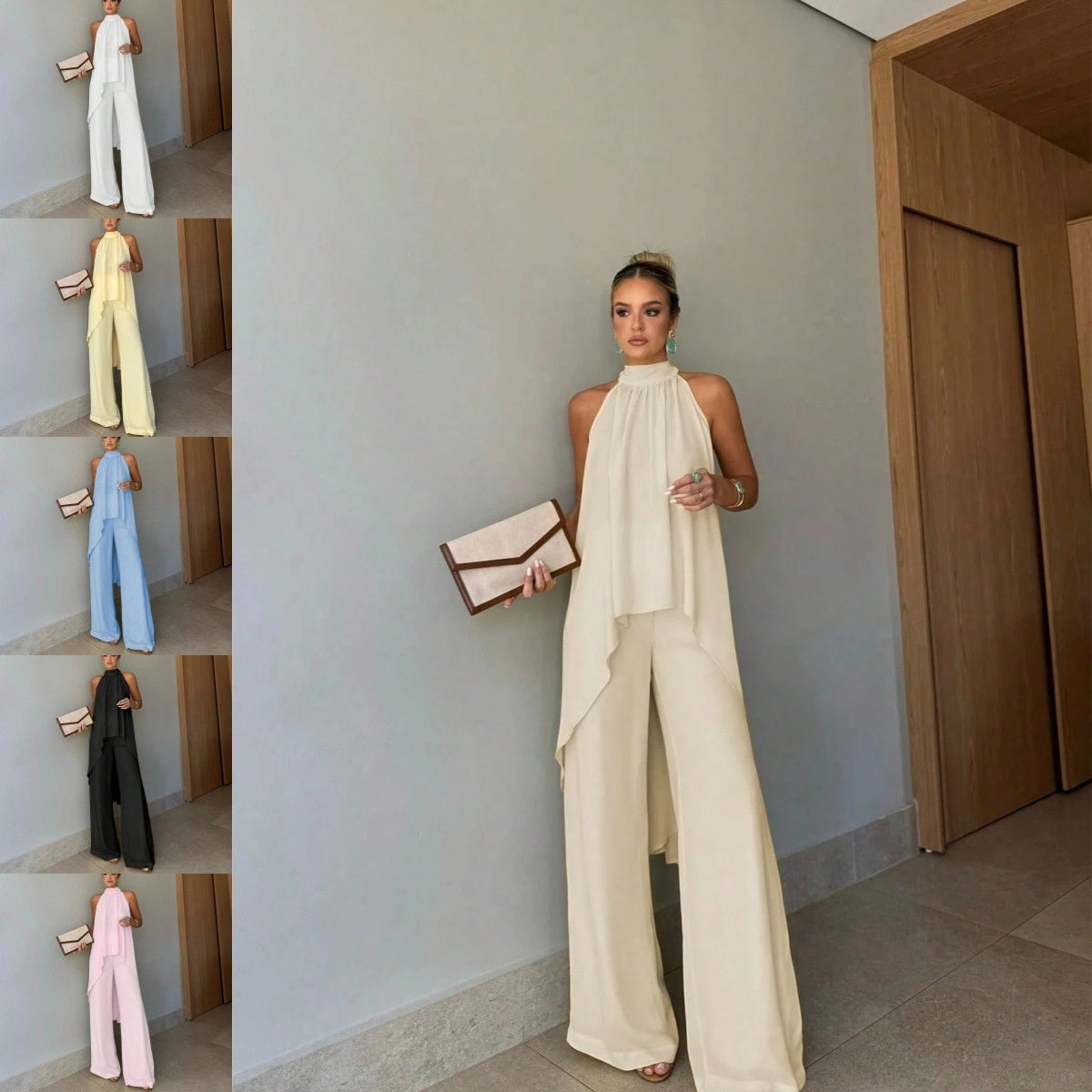 Elegantes ärmelloses Set für Damen