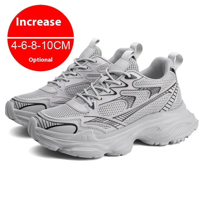 Atmungsaktive Chunky Sneaker mit Höhenerhöhung – Bild 4 | LuxeStyle