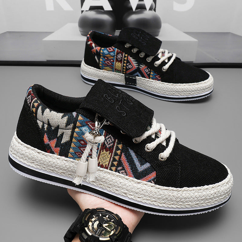 Herren-Sneaker aus Canvas – Bild 5 | LuxeStyle