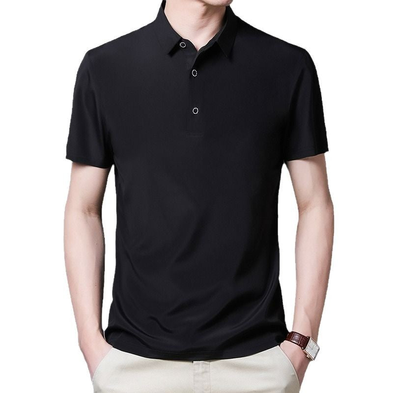 Sommer-Polo aus Mulberry-Seide