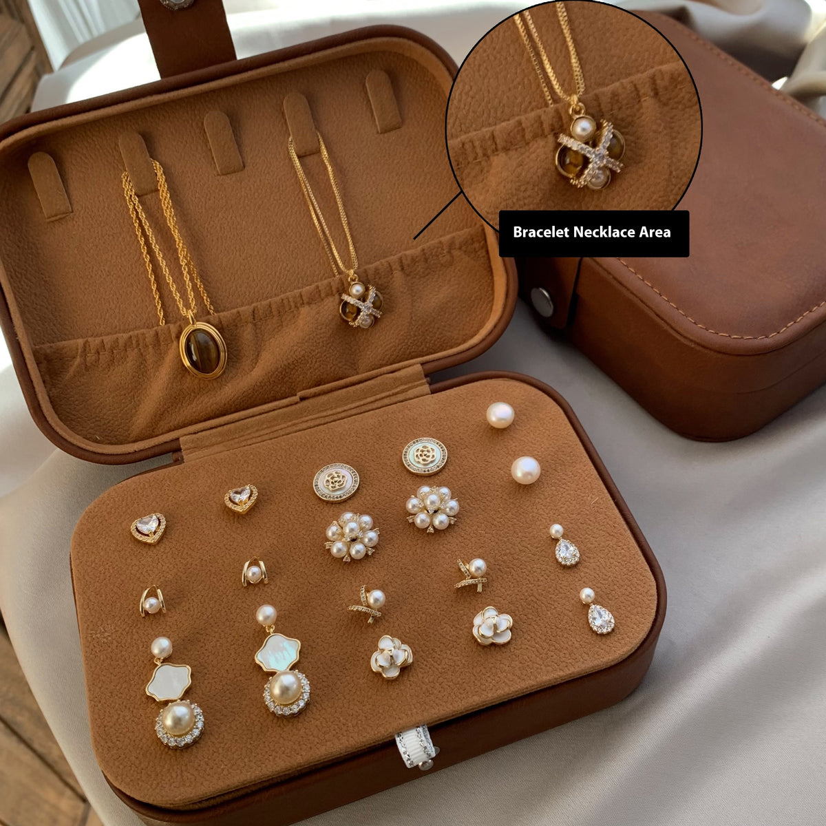 Vintage Schmuckkassette mit viel Stauraum | LuxeStyle