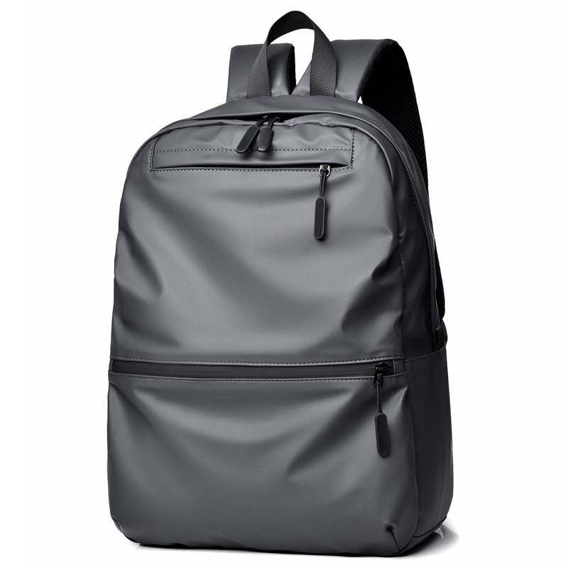 Grosser, modischer Rucksack in Unifarben – Bild 2 | LuxeStyle