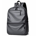 Grosser, modischer Rucksack in Unifarben – Bild 2 | LuxeStyle