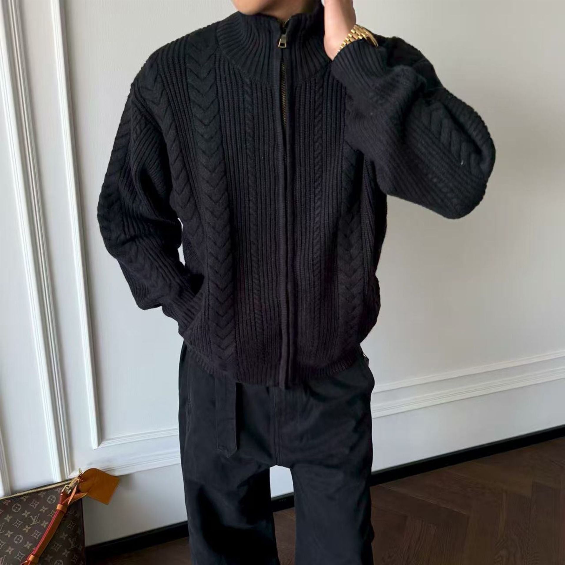 Bequemer Strickcardigan