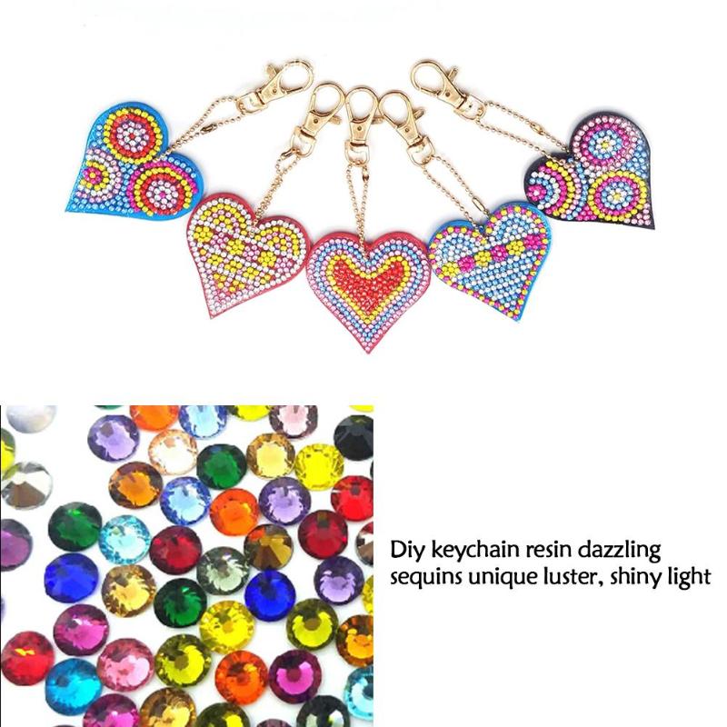 Diamond Painting Schlüsselanhänger DIY Set – Bild 1 | LuxeStyle