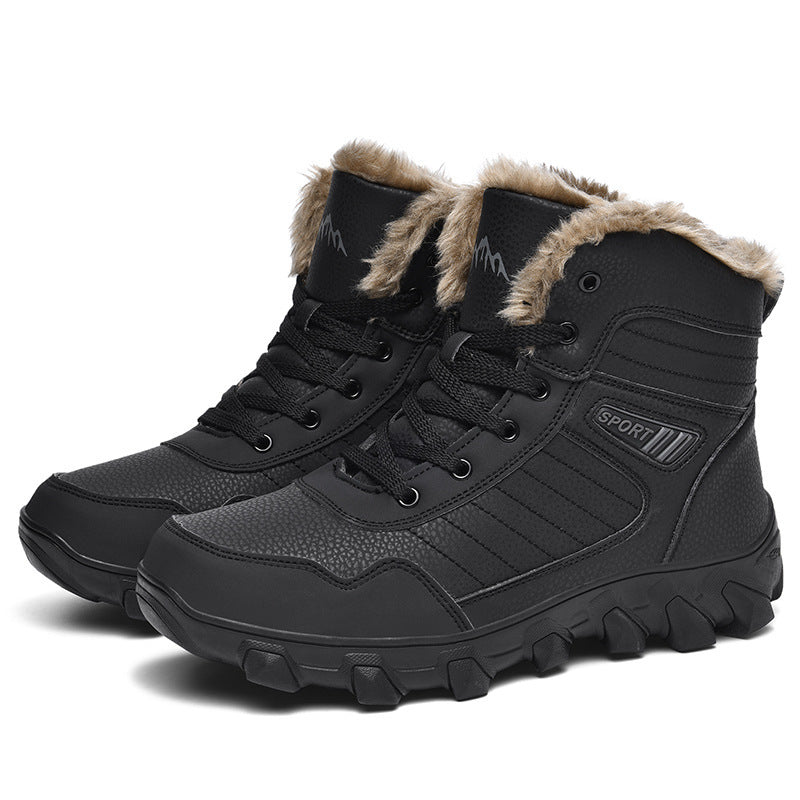 Herren Warme Fleece-Snowboots – Bild 4 | LuxeStyle