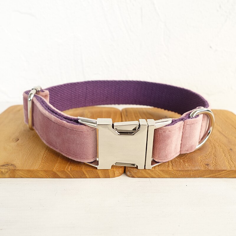 Halsband für Hunde (Pink-Violett) – Bild 3 | LuxeStyle