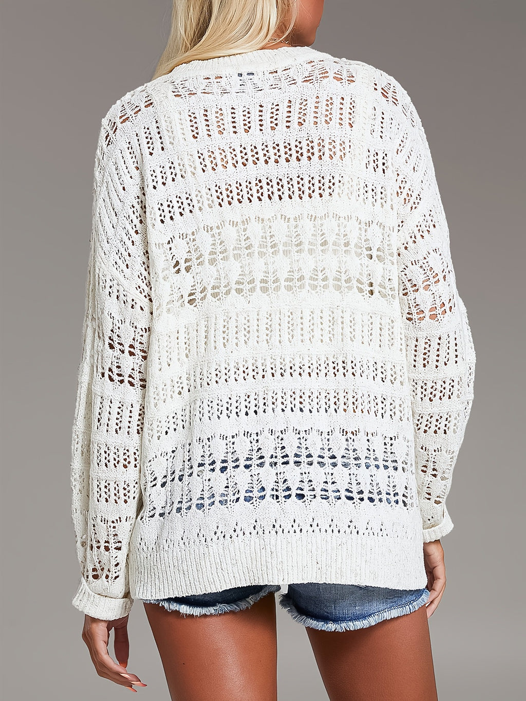 Damen Strand-Cover-up Brisa Crochet