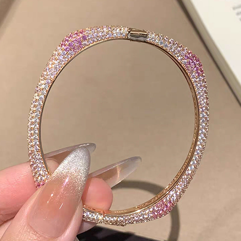 Gradient Armband mit Zirkonia-Pavé – Bild 4 | LuxeStyle