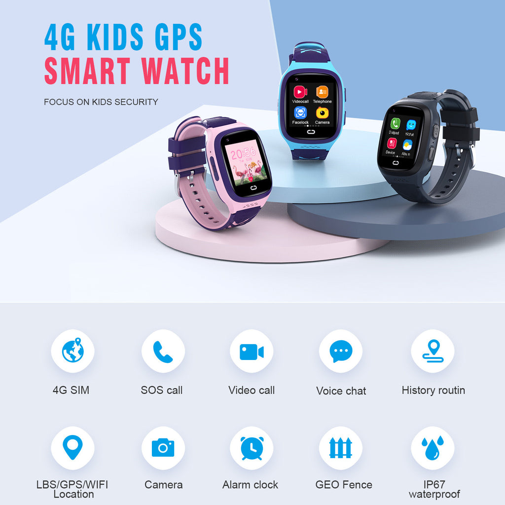 4G Kinder Smartwatch mit GPS und Videoanruf – Bild 8 | LuxeStyle