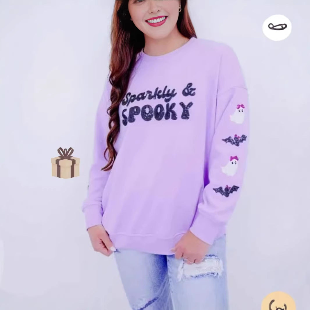 Pailletten-Hoodie für Damen