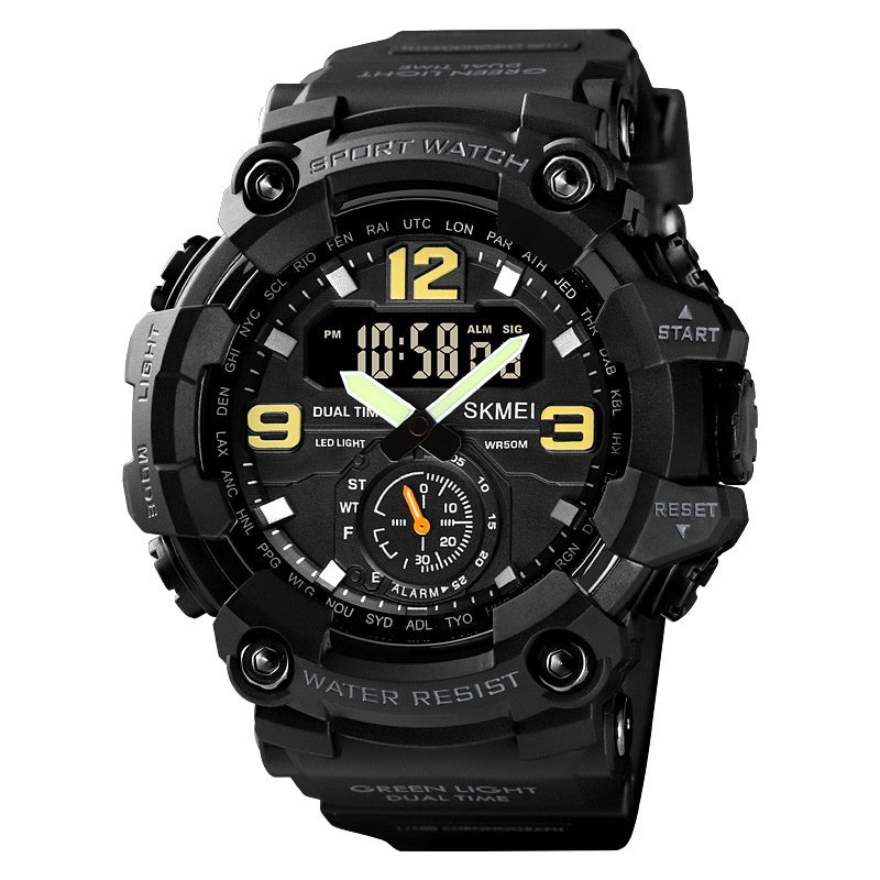 Robuste Outdoor-Sportuhr mit grossem Digitaldisplay