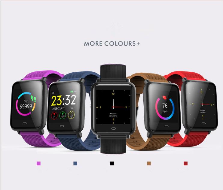 Q9 Smartwatch mit Herzfrequenz- & Blutdruckmessung – Bild 4 | LuxeStyle