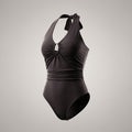 Damen Body mit V-Ausschnitt und Neckholder