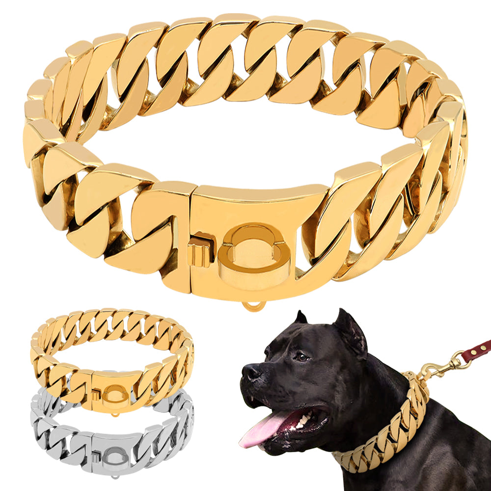 Edelstahl-Hundehalskette – Bild 2 | LuxeStyle