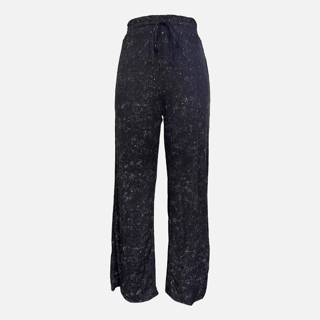 Glitzernde Studded Hose mit Strass-Applikationen