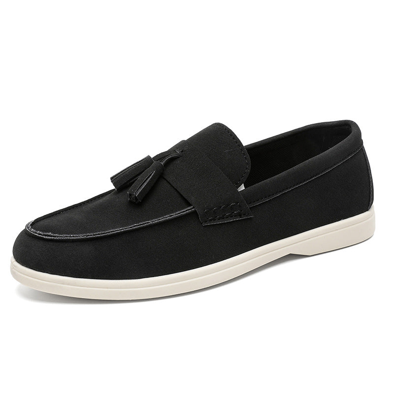 Suede Business-Casual Loafers