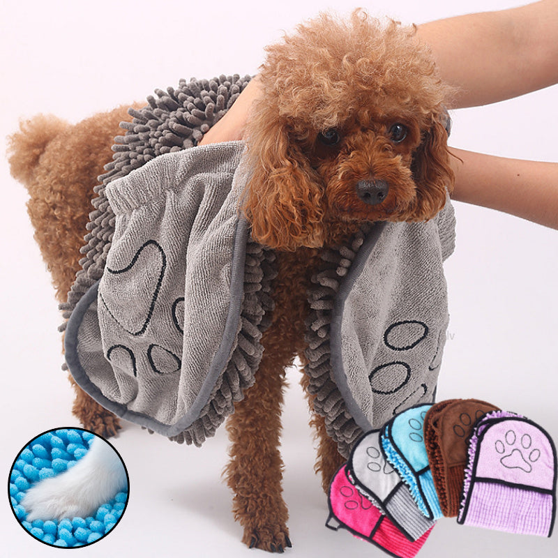Superabsorbentes Badehandtuch für Haustiere