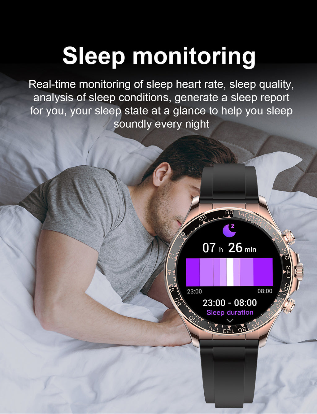 Smartwatch EX108 mit Bluetooth-Telefonie – Bild 10 | LuxeStyle