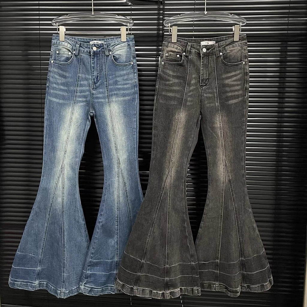 Retro Jeans mit Elaschanbund