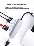 USB-C 7-in-1 Dock mit HDMI-Ausgang und Kabeltrennung – Bild 8 | LuxeStyle