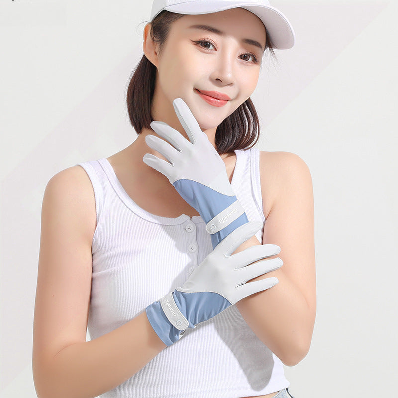 UV-Schutzhandschuhe mit Zwei-Finger-Schnitt