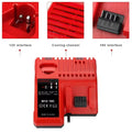 Multi-Ladegerät für Milwaukee M18 Li-ion Akkus