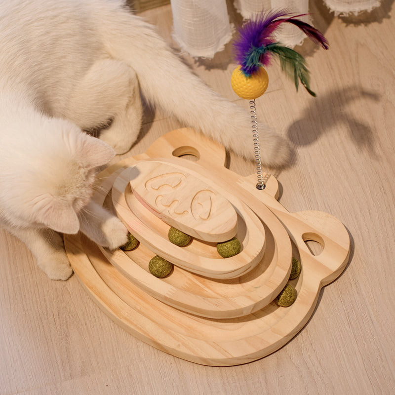 Interaktives Katzen-Labyrinth mit Kratzbrett – Bild 11 | LuxeStyle